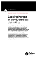 Causing Hunger: An overview of the food crisis in Africa
