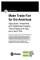 Make Trade Fair in the Americas: Agriculture, Investment and Intellectual Property: Three reasons to say no to the FTAA