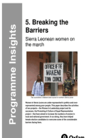 Breaking the Barriers: Sierra Leonean women on the march