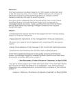 Bear Stearns - Case Study