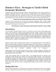 Domino's Pizza - Strategies to Tackle Global Economic Slowdown