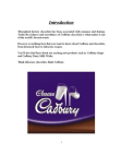 Marketing of Cadbury