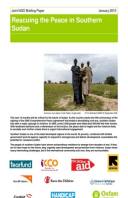 Rescuing the Peace in Southern Sudan