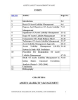 Assets Management  Liabilities In Bank