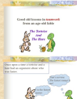 teamwork lessons from Hare and tortoise