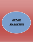 Retail marketing 