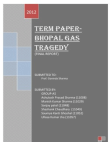 bhopal gas tragedy