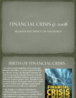 Financial crisis 2008