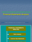 Ratio Analysis