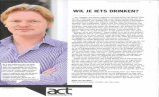 ACT column Sijtze van der Meer