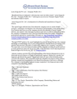 Lotus Surgicals Pvt. Ltd. - Company Profile 2012
