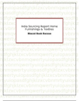 India Sourcing Report Home Furnishings & Textiles