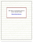 Still Wine in Emerging Asia to 2016: Market Guide
