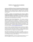Middlebury Minutes from May 22, 2012