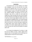 Implementation of E-agriculture in Bangladesh
