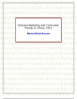 Grocery Retailing and Consumer Trends in China, 2011