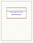 Data Loss Prevention Market in the APAC Region 2011-2015