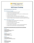 SAP Project Training- FICO, ABAP, BASIS, MM, SD