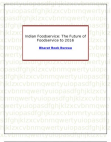 Indian Foodservice: The Future of Foodservice to 2016