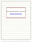 Rail Transport Market in India 2012